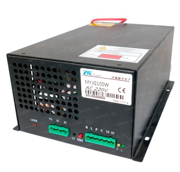 FUENTE DE ALIMENTACION PARA TUBO LASER CO2 ZYE 100W ZYE
